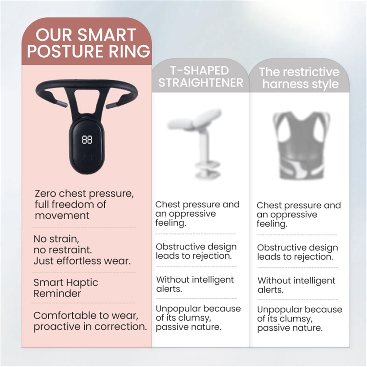 Smart Posture Sensor - [BLACKFRIDAY]Smart Posture Corrector Miicro Vibration Posture