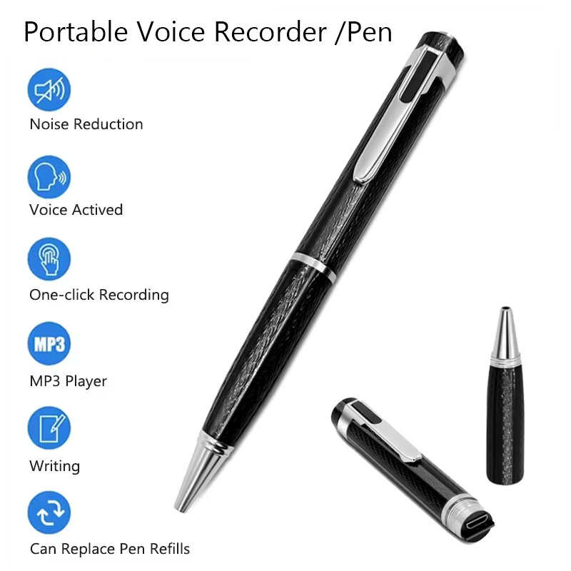 Voice Recorder Pen - Portable Digital Voice Recorder Professional Writing
