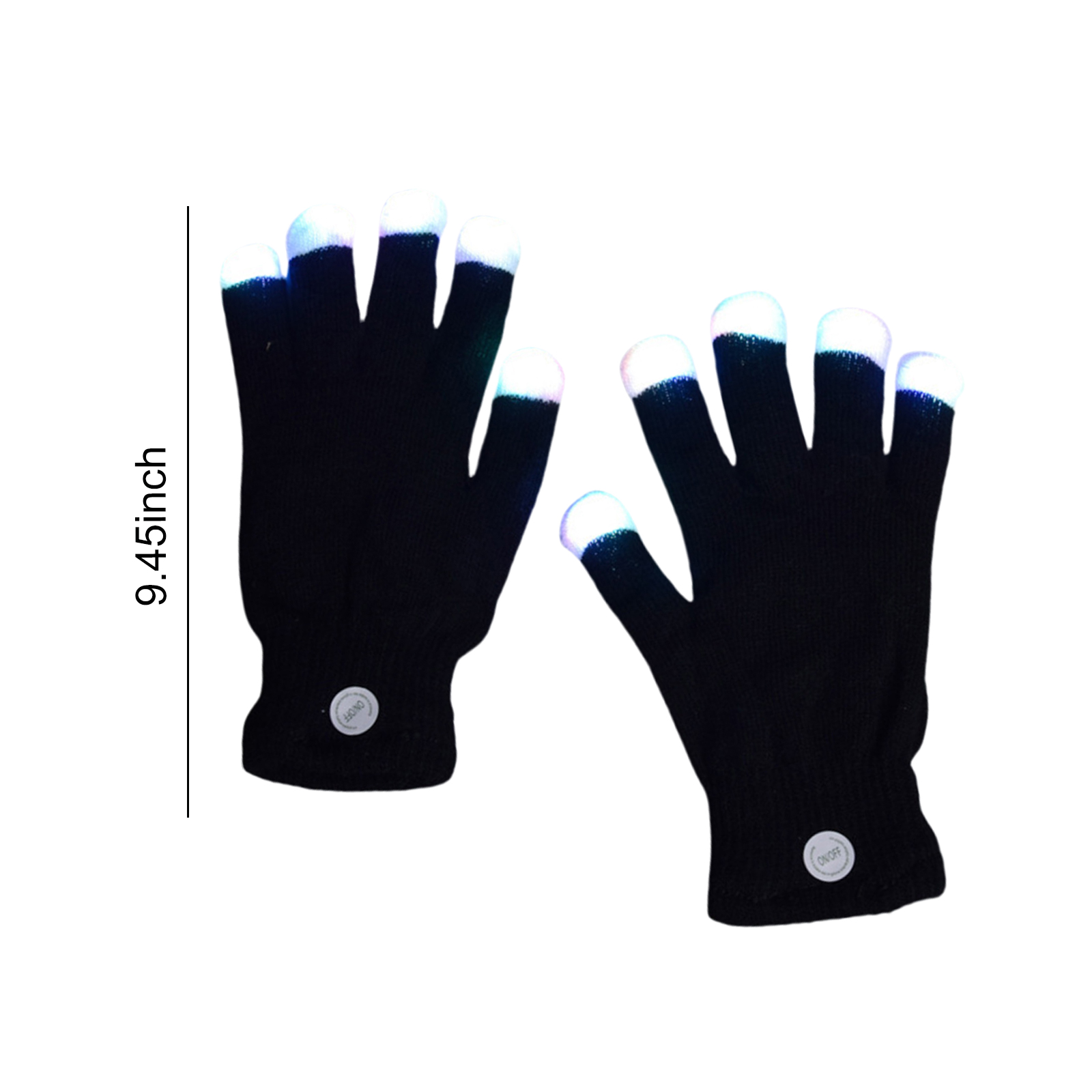 LED Flashing Finger Lighting G - Led Gloves Music ulasan dan harga