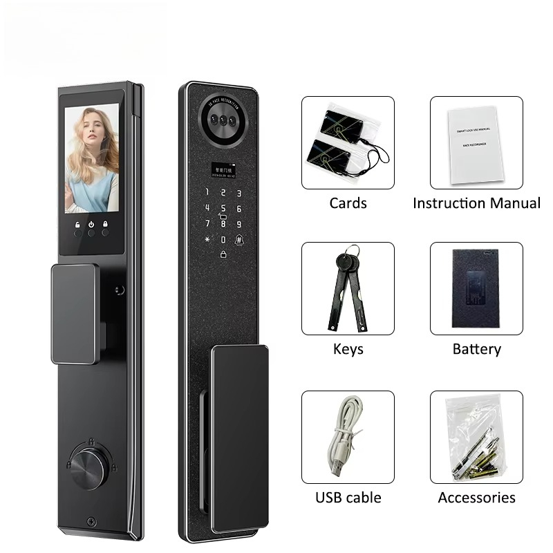 Tuya WiFi Smart Door Lock, Hom - Electronics & Gadgets Starting With V ulasan dan harga