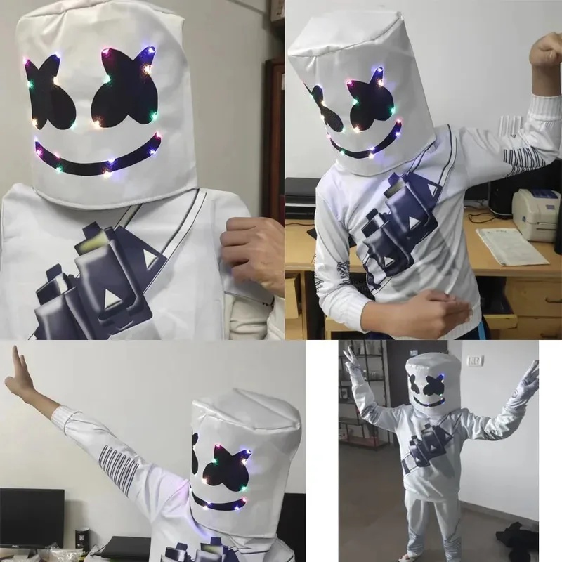 (#^.^#) 2026 New Halloween DJ  - Led Gloves Music ulasan dan harga