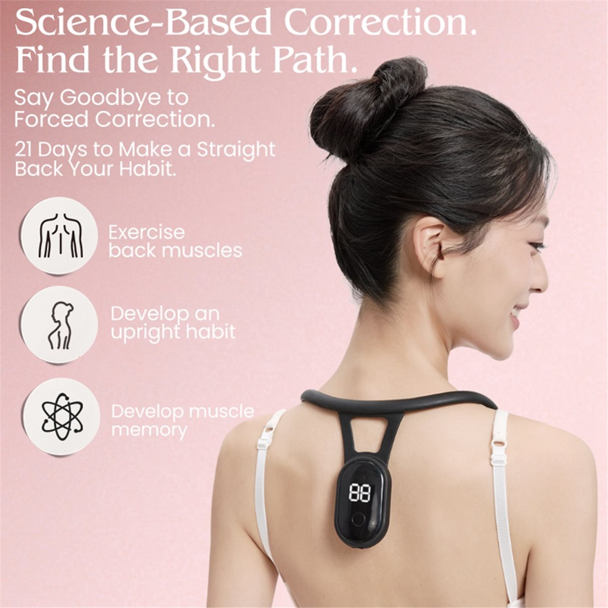 [BLACKFRIDAY]Smart Posture Cor - Smart Posture Sensor ulasan dan harga