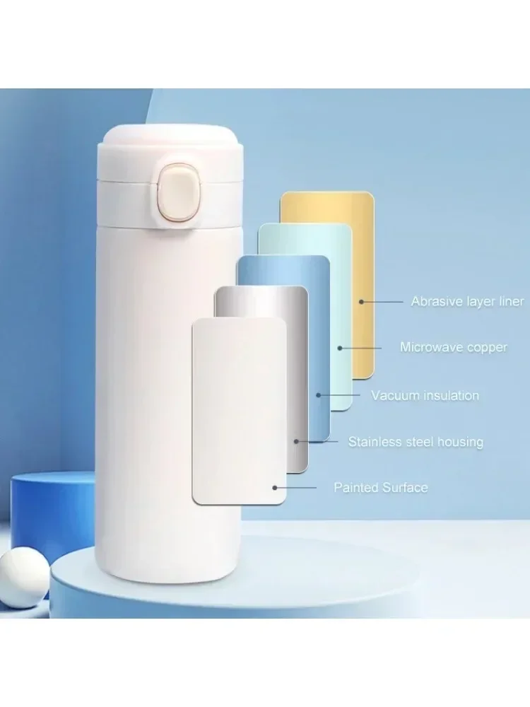 320ml 420ml Hot and cold Stain - Smart Water Bottle Tracker ulasan dan harga