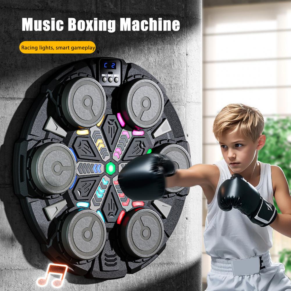 35cm Music Boxing Machine With - Led Gloves Music ulasan dan harga