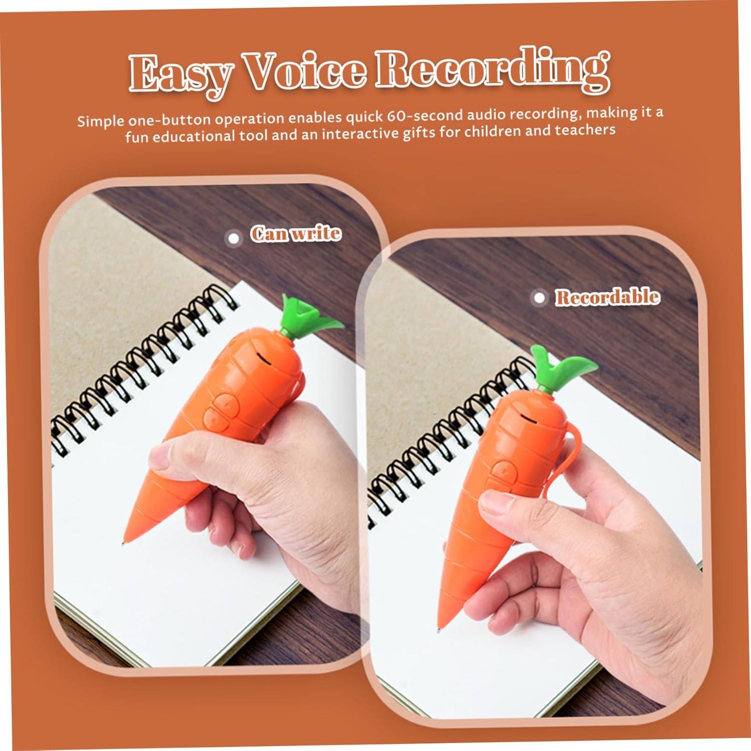 Carrot Voice Recorder Electron - Voice Recorder Pen ulasan dan harga