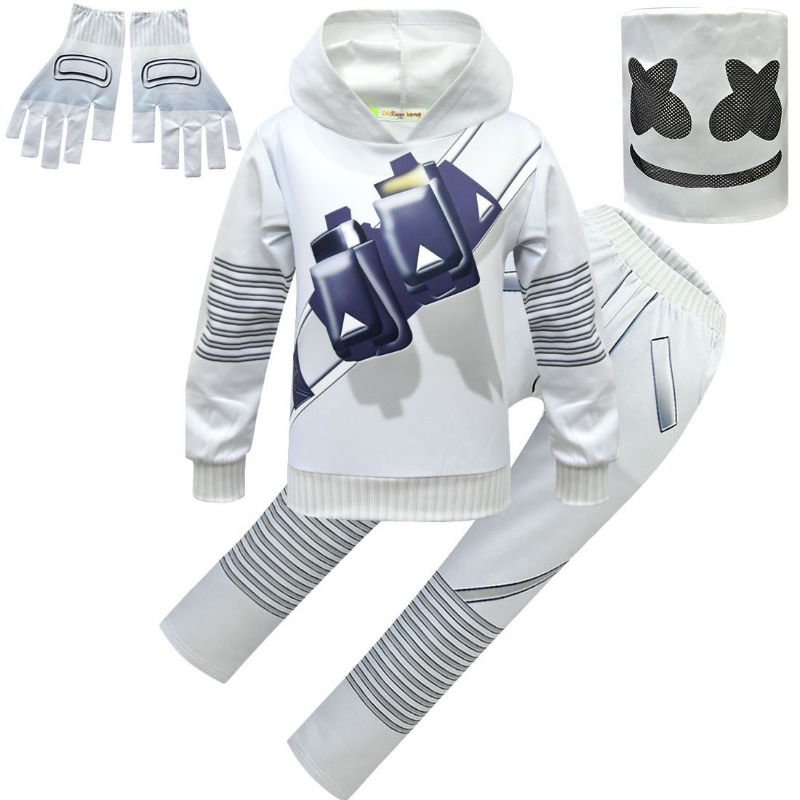 Kids Cosplay Costume Boys Mars - Led Gloves Music ulasan dan harga