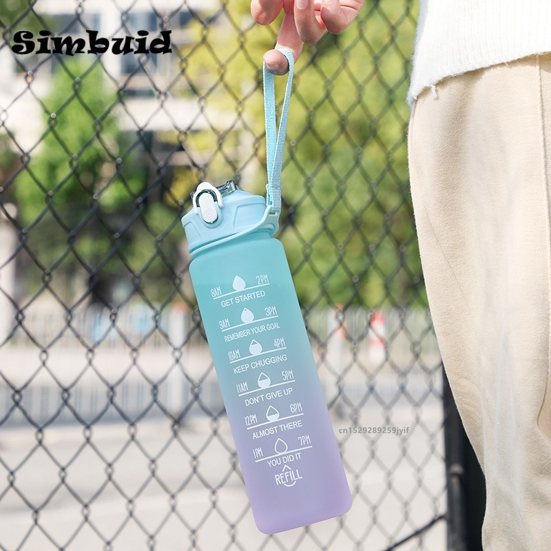 Motivational Sports Water Bott - Smart Water Bottle Tracker ulasan dan harga