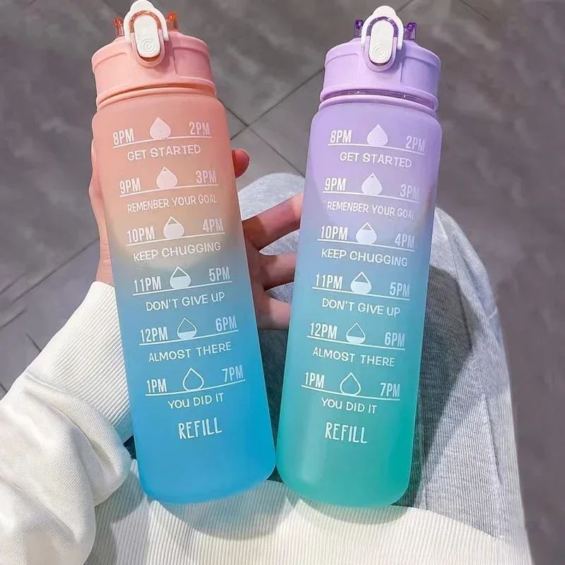 Sports Water Bottle with Time- - Smart Water Bottle Tracker ulasan dan harga