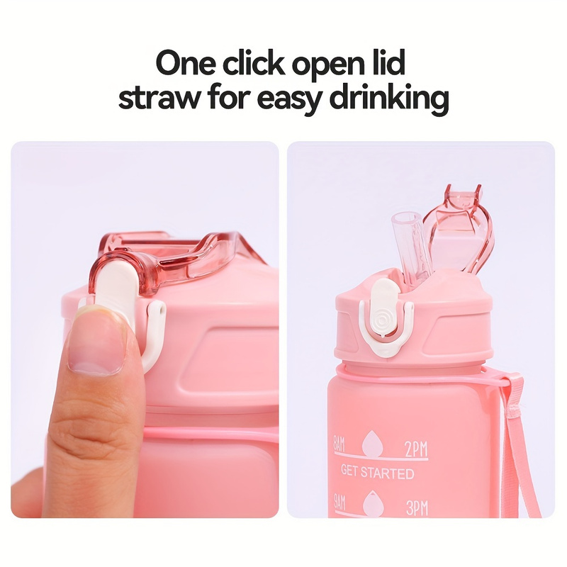 Sports Water Bottle with Time- - Smart Water Bottle Tracker ulasan dan harga