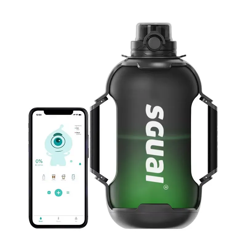 【CHIMU HOME】44oz/1300ml Tritan - Smart Water Bottle Tracker ulasan dan harga