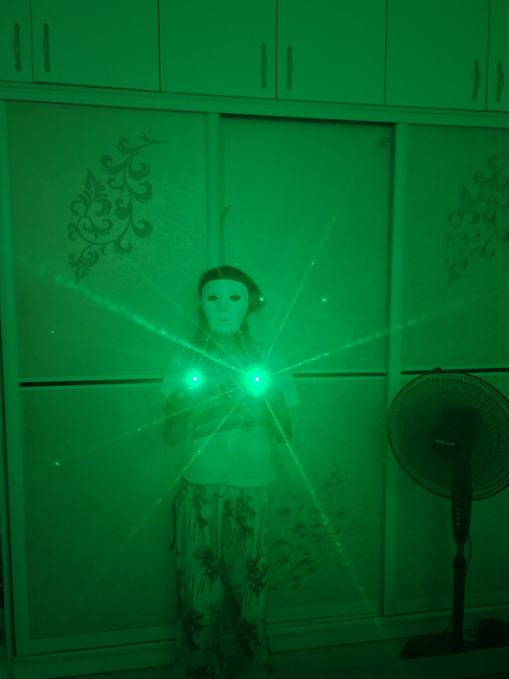Green Laser Gloves Laser Flash - Led Gloves Music ulasan dan harga