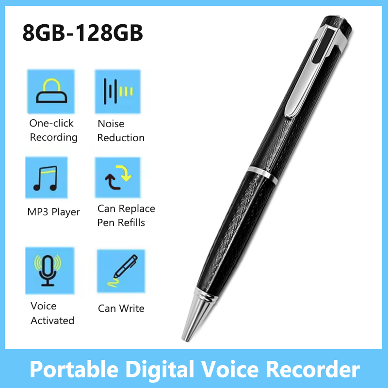 8GB-128GB Digital Voice Record - Voice Recorder Pen ulasan dan harga