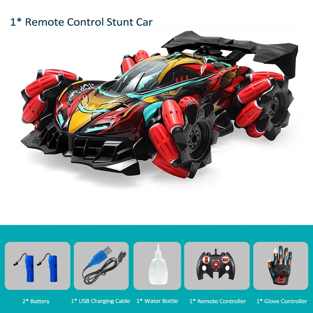 l for  Drift RC Stunt Car With - Led Gloves Music ulasan dan harga