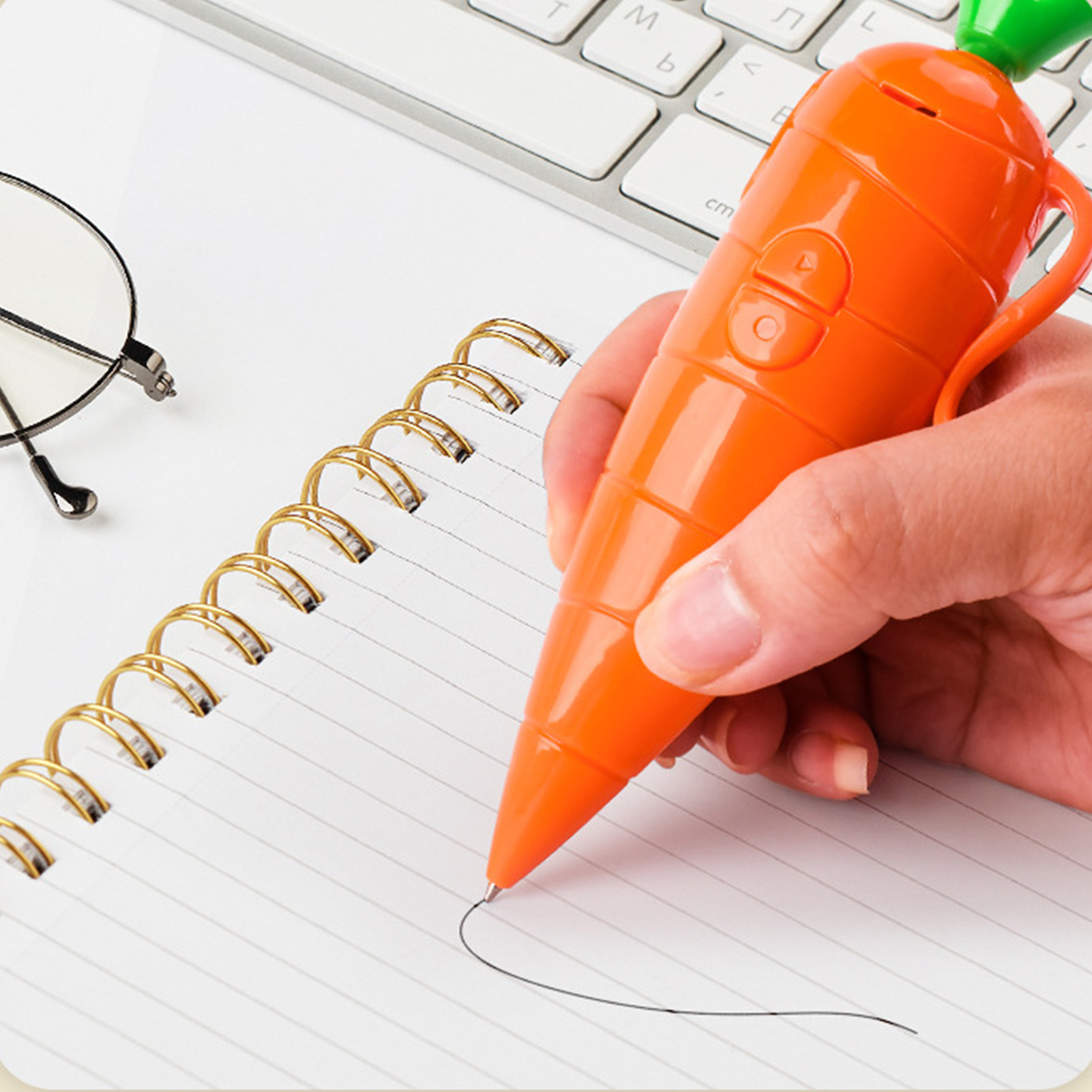 Carrot-Shaped Voice Recorder P - Voice Recorder Pen ulasan dan harga