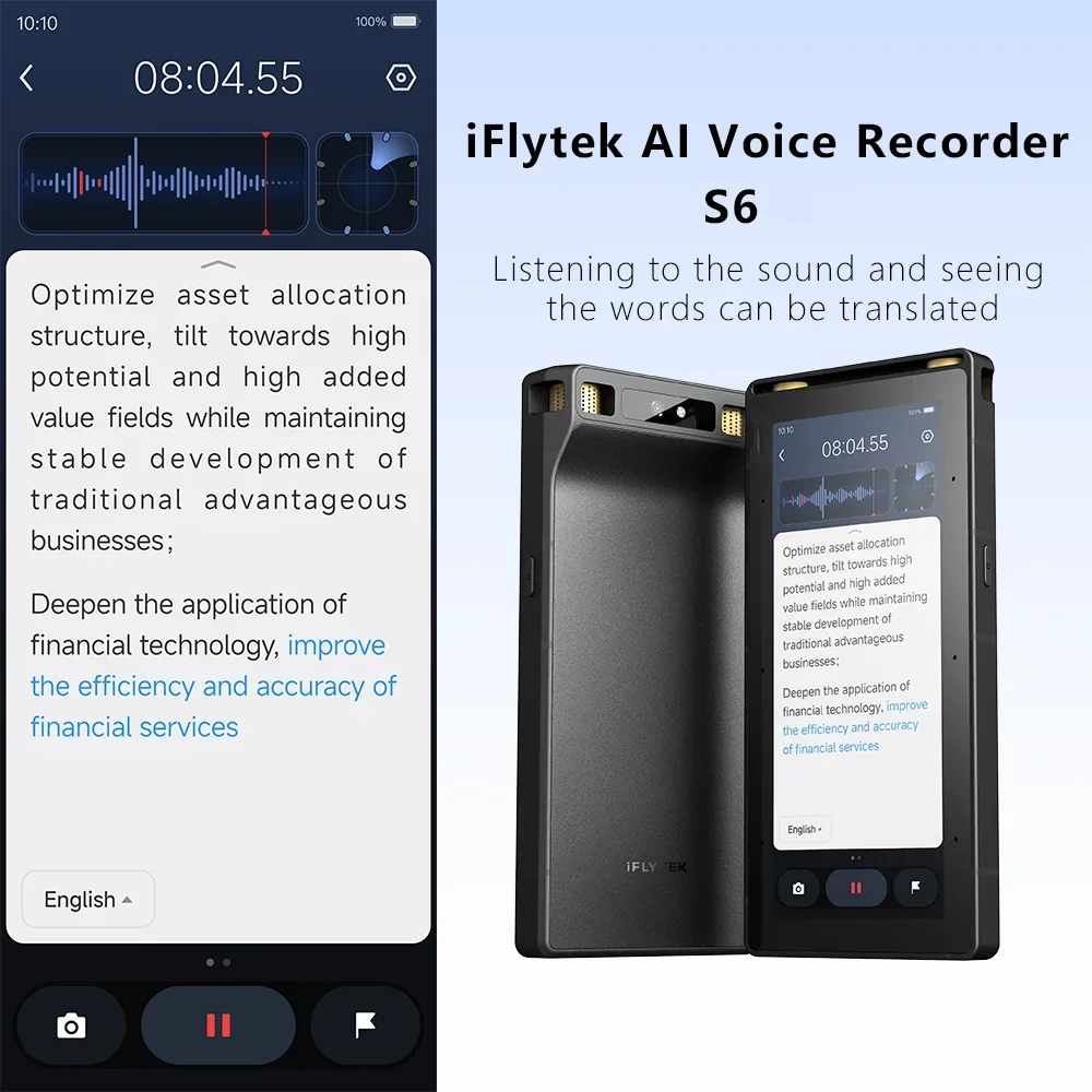 iFlytek AI Recorder S6 Voice R - Voice Recorder Pen ulasan dan harga