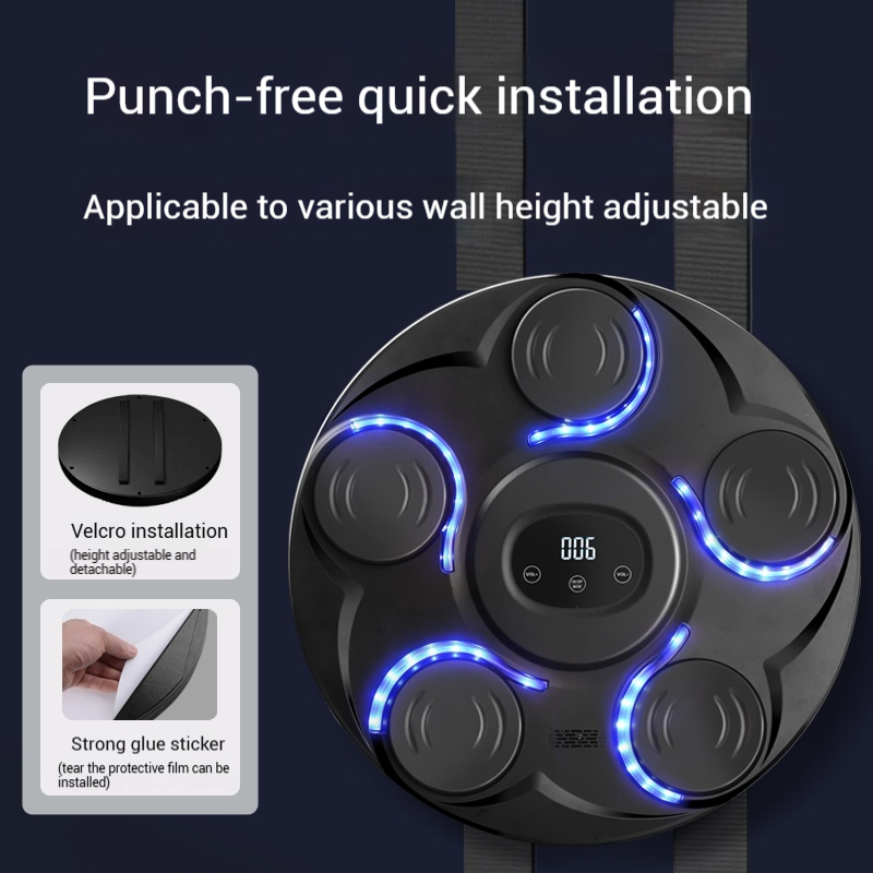 Smart Music LED Wall-Mounted B - Led Gloves Music ulasan dan harga