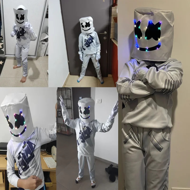 l2025l New Cosplay Halloween M - Led Gloves Music ulasan dan harga