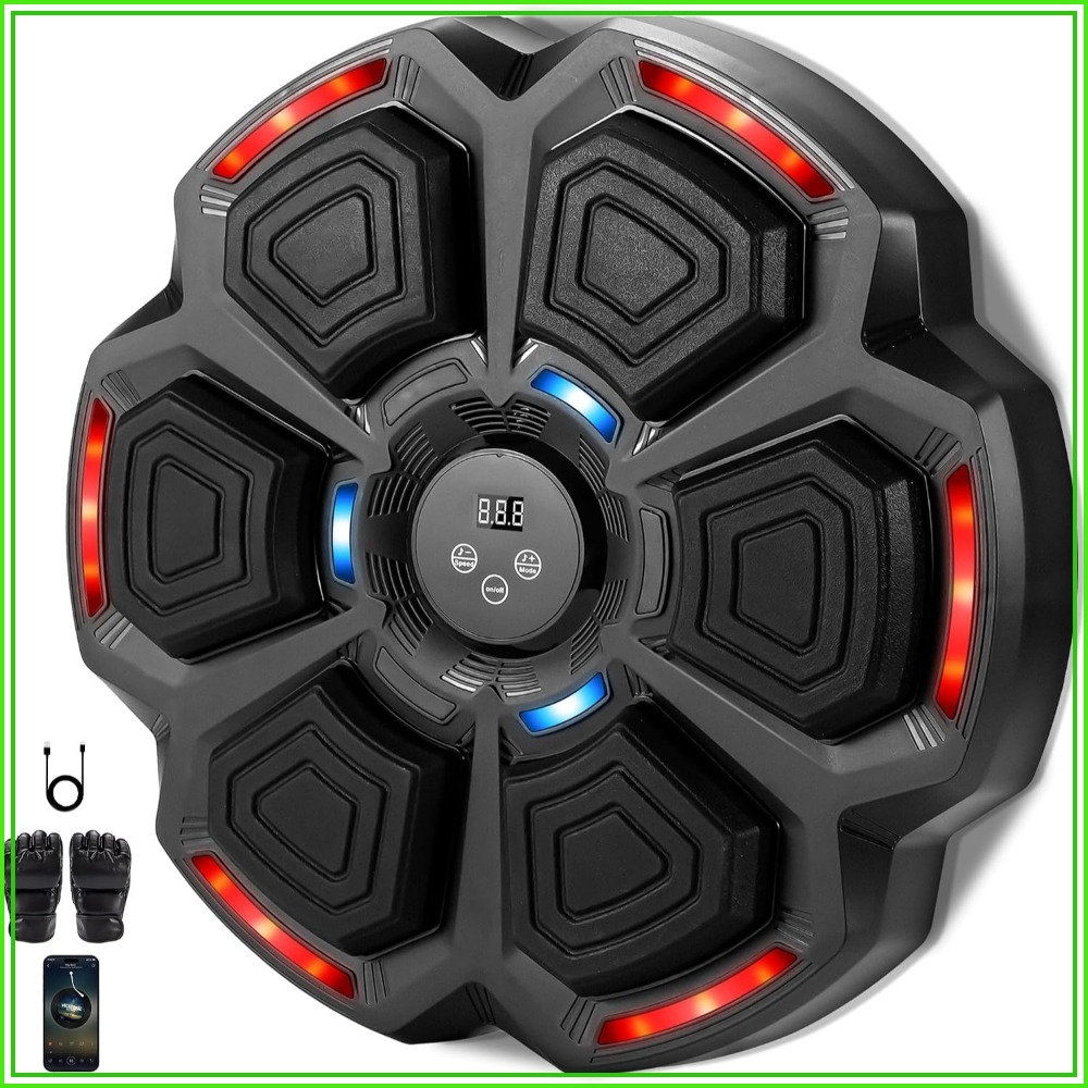 Interactive Music Boxing Machi - Led Gloves Music ulasan dan harga