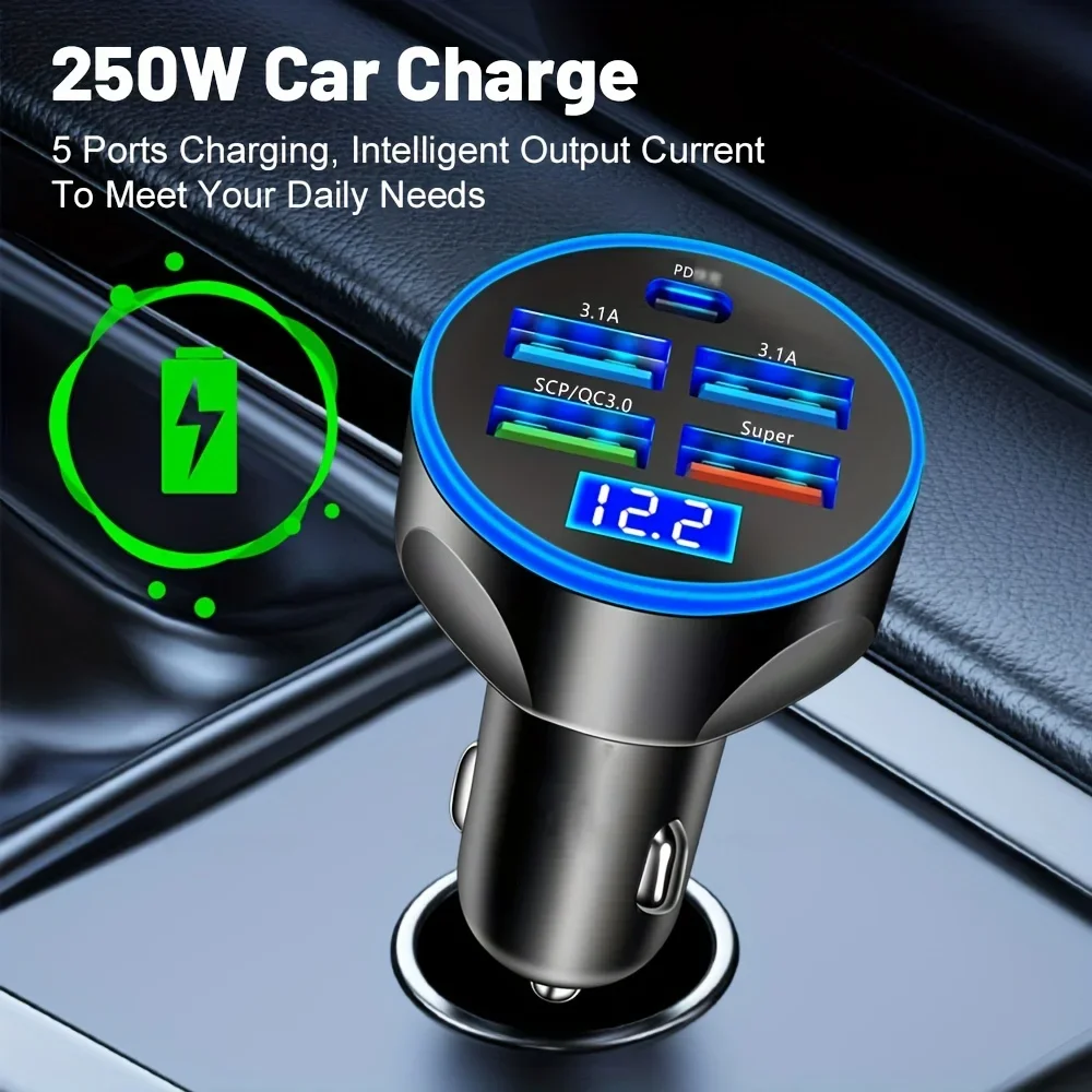 250W Super Fast Charging Car C - Election Electronics & Gadgets Store Woocommerce Theme ulasan dan harga